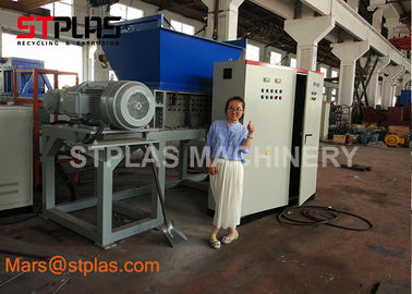 Durable Electricity Plastic Recycling Pellet Machine With Double Shaft
