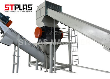 HDPE Milk Bottle Plastic Washing Recycling Machine With Crusher And Dryer