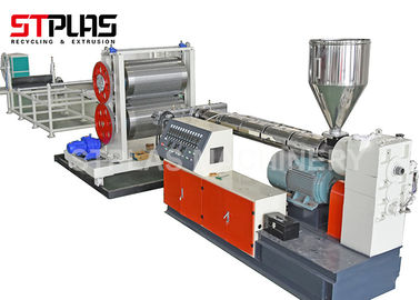 HDPE Drain Board Plastic Sheet Extrusion Machine , Plastic Sheet Making Machine