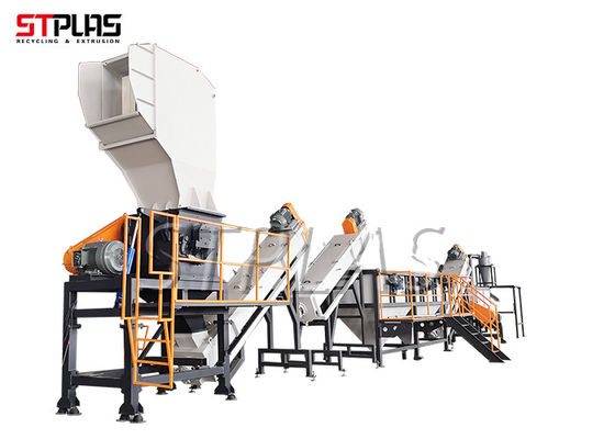 156kw 1000kg/H SUS304 HDPE ड्रम/बोतल/बास्केट/बैरल के लिए वाशिंग लाइन