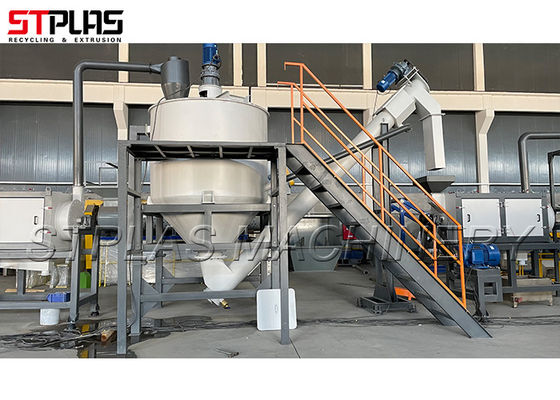 OEM Plastic Bottle Crushing Machine / Plastic Recycling Granulator 3-5T/H