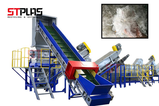 99% सूखापन प्लास्टिक फिल्म पुनर्चक्रण वाशिंग मशीन पाइप ड्रायर 100KW 80mm